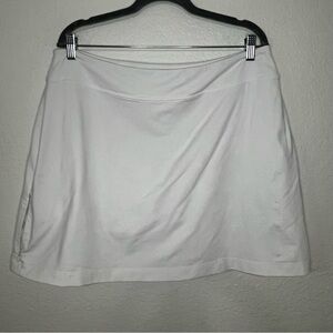 Athleta White Women’s Size XL Skort Athletic Athleisure Tennis Golf‎ Pickleball
